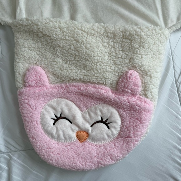 NWOT Chickpea Sherpa Infant Swaddle size 3-6 months - Picture 2 of 7